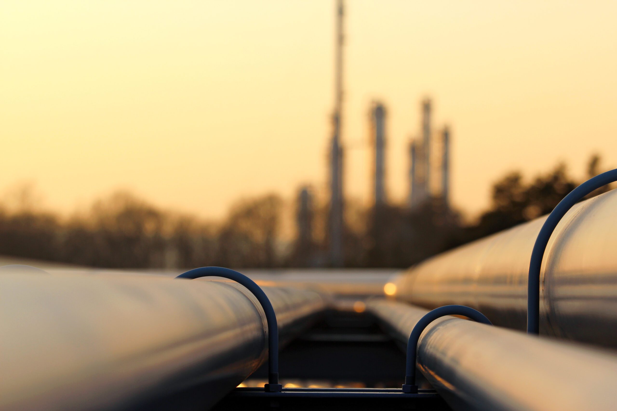View Of A Pipeline